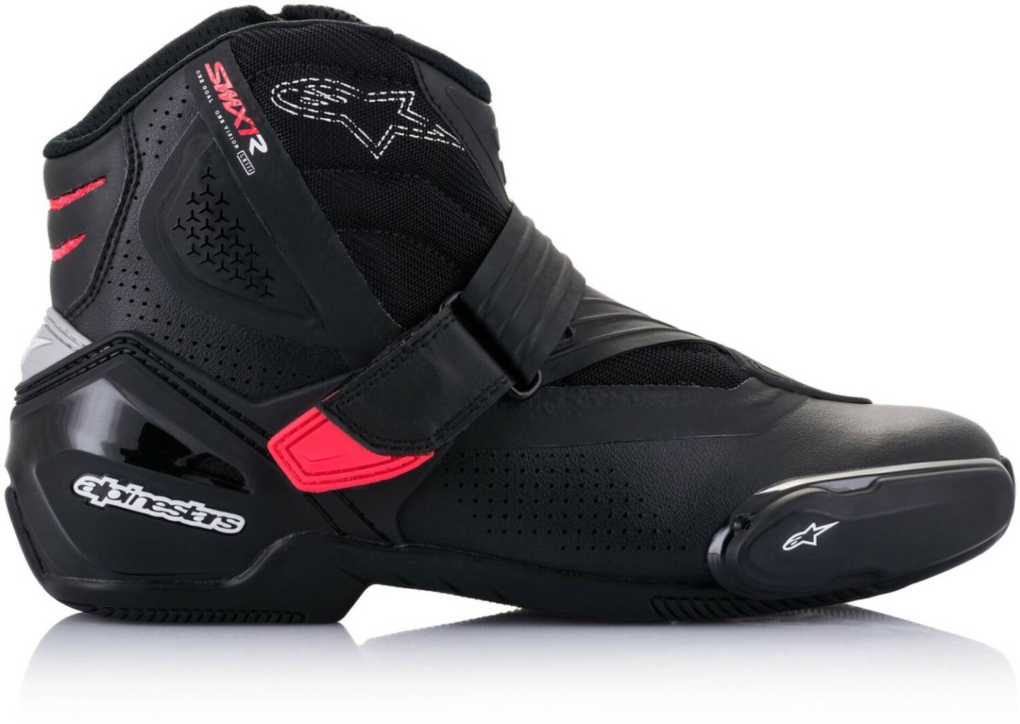 ford Alpinestars Stella SMX-1 R V2 VentedBlack/Diva Pink Stivali moto