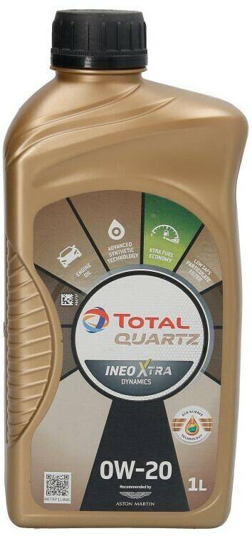 ford TOTAL Quartz Ineo Dynamics 0W-20 (1 L) Lubrificanti & additivi per motore